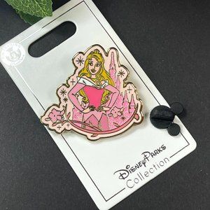 Disney Parks Collection Princess Aurora Sleeping Beauty Sparkle Pin